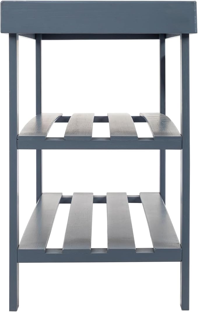 3 Tier Bamboo Shoes Rack,Narrow Vertical Shoes Rack,Freestanding Shoe Organizer Shelf,Shoe Rack Storage Organizer,with Shelves,for Closet, Entryway, Front Door Entrance, Bedroom, Hallway (Gray)