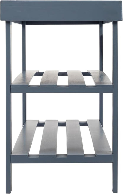 3 Tier Bamboo Shoes Rack,Narrow Vertical Shoes Rack,Freestanding Shoe Organizer Shelf,Shoe Rack Storage Organizer,with Shelves,for Closet, Entryway, Front Door Entrance, Bedroom, Hallway (Gray)