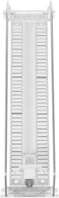 Cabilock Abs Material Drink Organizer Smooth Glide Pusher Drink Dispenser for Fridge