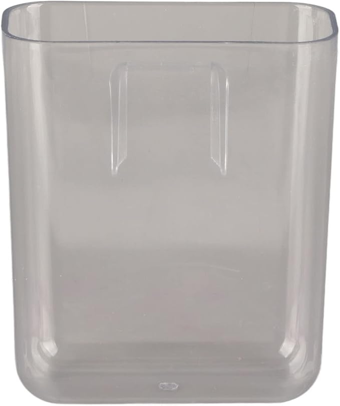 Wall Mounted Storage Organizer, Transparent Cabinet Door and Bathroom Wall Organizer for Office, Strong Adhesive Mounting, Clear Desktop and Wall Storage Solution (S)