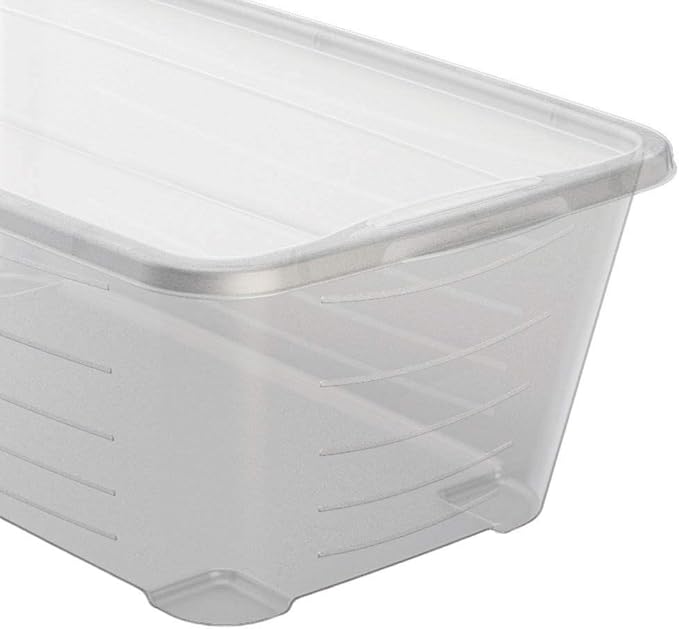 Life Story 6Q Rectangular Clear Plastic Protective Storage Shoe Box (16 Pack)
