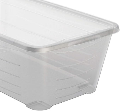 Life Story 6Q Rectangular Clear Plastic Protective Storage Shoe Box (16 Pack)