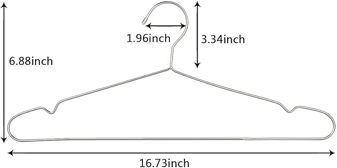 OIKA 30 Pack Heavy Duty Stainless Steel Hangers, Space-Saving Silver Clothes Hangers for Coats, Dresses, Shirts, Slacks with Non-Slip Groove Design, Ideal for Closet/Dorm/Laundry/Outdoor Use