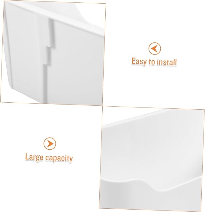 KICHOUSE 2pcs Wall Mount Kitchen Shelves Bottle Organizer Storage Case for Bathroom Kitchen Accessories
