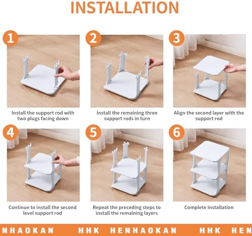 5 Tiers Vertical Shoe Rack, Narrow Free Standing Shoe Storage Organizer for Entryway and Small Closet, Stackable Shoe Holder Shelf Stability DIY, Grey - Image 5