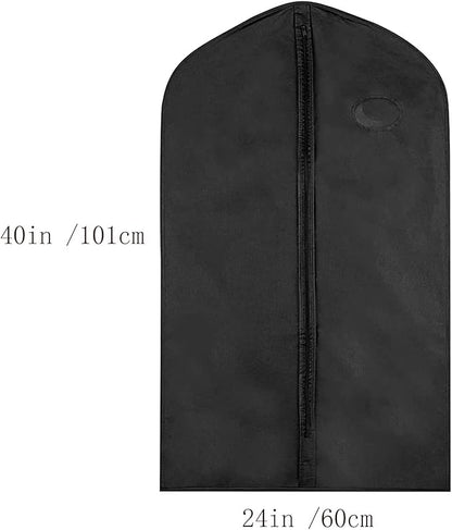 Right Hardware Garment Bag for Storage; Pack of 3 Bags; Keep Your Suit, Costume, Uniform, and Other Clothes Safe