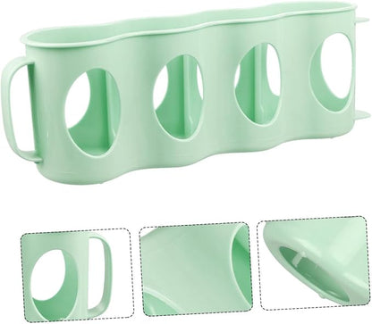 Holibanna 2pcs Hand Pull Beverage Can Organizer Section Plastic Storage Box Can Dispenser for Refrigerator Pantry and Kitchen Countertops Space-saving Design