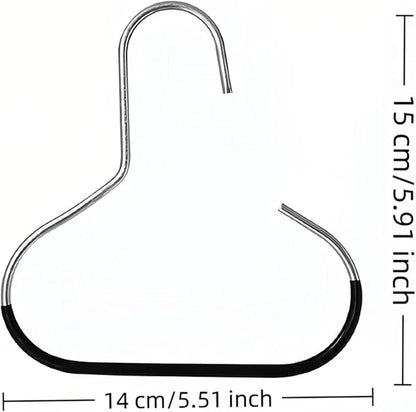 Hat Hanger 20Pcs Versatile Manganese Steel Round Hook Hat Hanger Storage Hook Scarf Towel Hanging Rack for Closet Door Wall(White)