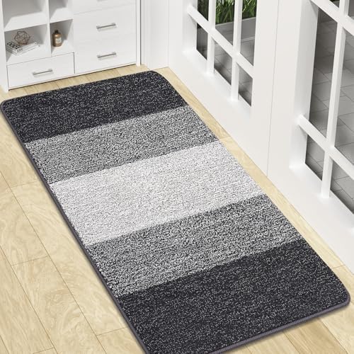 Kitinjoy Indoor Outdoor Door Mat, 47x20 Non-Slip Dirt Trapper Doormats by Kitinjoy