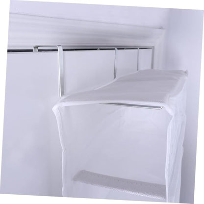 over the Door Shoe Organizer with 26 Large Pockets Hanging Storage Rack for Shoes Slippers Belts Scarves Closet Space Saver 21.65X6.29X1.96 Inch