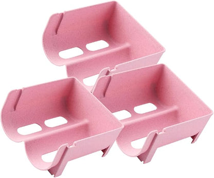 Homoyoyo 3pcs Household Beer Organizer Stackable Beer Holder Refrigerator Beverage Bottle Rack