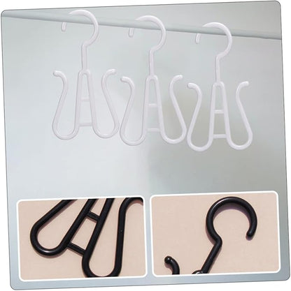 GLEAVI 20pcs Door Shoe Organizer Shoe Hanging Hooks Closet Storage Drying Rack Entryway Storage