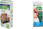 FoodSaver Vacuum Sealer Bags for Extra Large Items, Rolls for Custom Fit Airtight Food Storage and Sous Vide, 11" x 16' (Pack of 2) & 1-Gallon Vacuum Zipper Bags, 12 Count, Multi