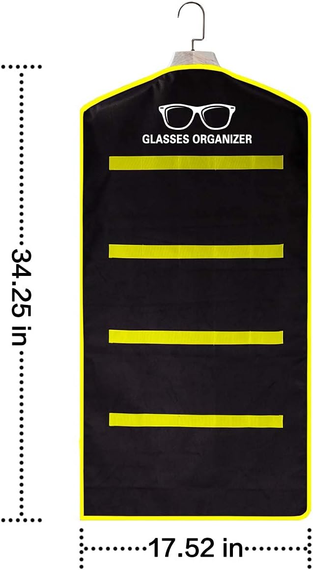 TRIUMPH VISION Wall Sunglasses Organizer Sun Glasses Storage - Hanging Glasses Display Eyewear Stand Eyeglasses Rack
