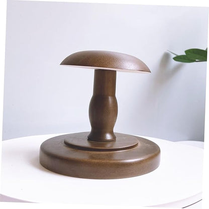 DOITOOL Hat Stands for Display Hat Holder for Tabletop Desktop Display Stand Desktop Holder Rack Wooden Wooden Solid Wood Coat Rack