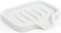 Self Draining Soap Dish for Shower and Bathroom Sink - Large Marble Resin Soap Holder with Drain, Non Slip Soap Tray for Bar Soap, Kitchen & Bathroom Counter