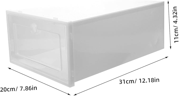 Style Women Shoes Storage Box Shoes Storage Organizer Bin for Organization Drawer Dividers