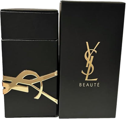 Yves Saint Laurent YSL Hardcase Holder/PORTABLE SMALL STORAGE BOX VANITY (holds jewelry, makeup, coins, cards, keys, etc) 50 ml BOX Size 2W x 4.75H x 2.75L - 6224