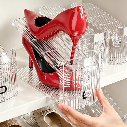 Neprock Shoe Stacker, Shoe Slot Organizer for Closet, Shoe Storage Rack - Image 3