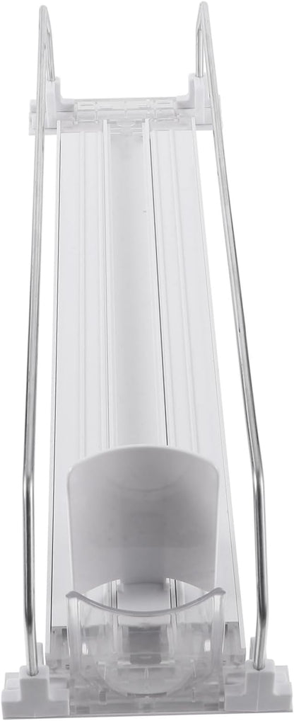 Cabilock Beverage Can Dispenser Fridge Soda Can Organizer Plastic Drink Pusher Supermarket Shelf Pusher Easy Install