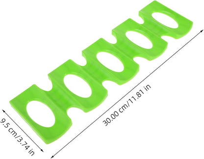 2pcs Silicone Beer Pad Organizer for Refrigerator Stackable Drink Holder for Beer Wine and Beverage Storage for Home and Parties