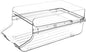 Garneck Automatic Rolling Beverage Can Dispenser Fridge Soda Rack Easy Access Drink Organizer