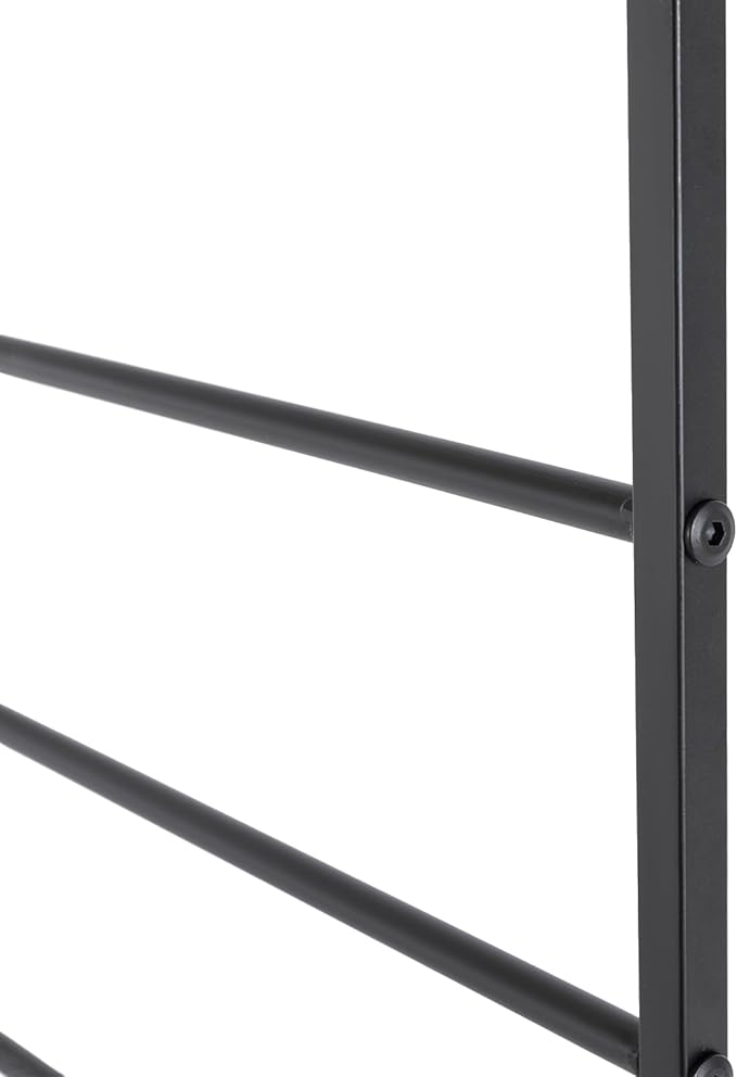 Wall Mounted Display Rack, 10-Layer Wall Scarf Rack Organizer, Space-Saving Wrapping Paper Organizer Ribbon Holder for Flower Shops. Three Color Options (Black)