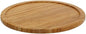 YBM Home Bamboo Wooden Non-Skid Lazy Susan Turntable Fully Rotating Pantry Cabinet