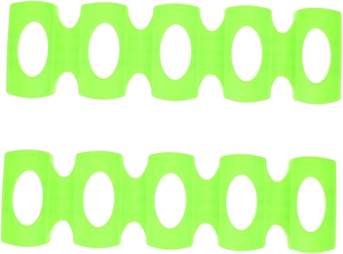 MAGICLULU 2pcs Refrigerator Beer Holder Mat Convenient Beverage Organizer for Cans and Bottles Silicone Design Stackable Drink Rack for Fridge and Freezer Storage