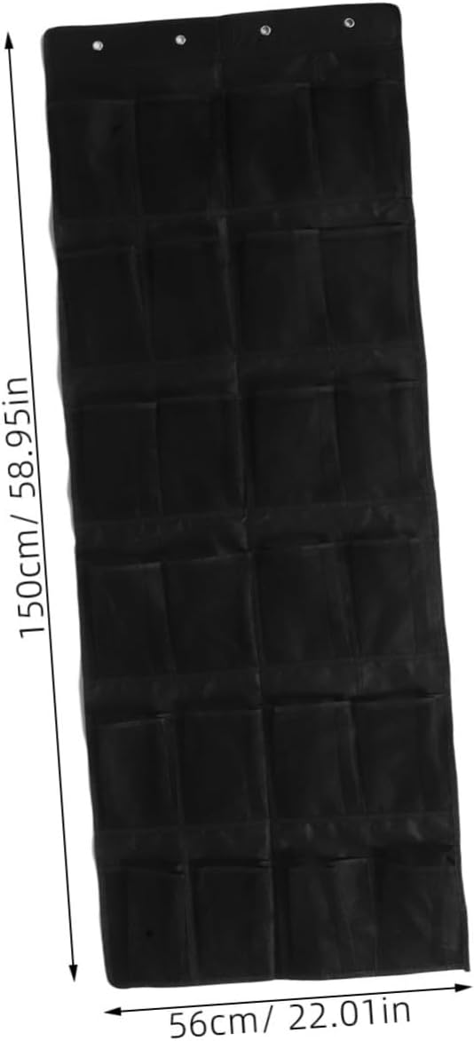 Zerodeko Over The Door Multi Pocket Mesh Organizer for Shoes Compartment Hanging Storage Bag for Closet Space Saving for Home and Dorm Use