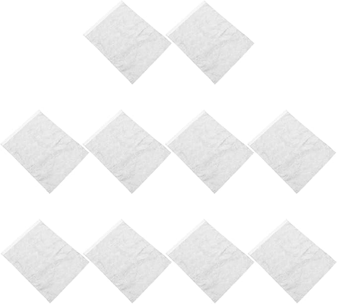 Cabilock 50Pcs Non- Woven Fabric Storage Bags Space Saver Bags Travel Shoe Bags Fabric Clothing Storage Bags Dust Cover Pouch Packing Bags
