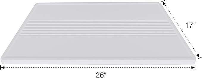 SAILUN 1-Pack Lid for 116QT/29Gal Stackable Storage Bin, Reliable Top for Home & Garage Organization(26" W x 17" D, Grey)