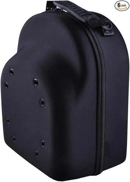 Hat Travel Case, Hat Storage for Baseball Caps, Hat Organizer Box Storage for Cap, Caps Carrier Ball Hat Holder for 6 Caps, Travel Hat Display Carrier Bag
