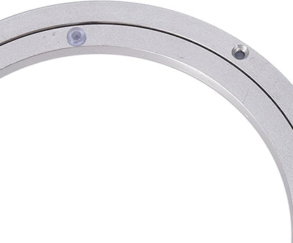 10“ Lazy Susan Turntable 110 LBS, Heavy Duty Aluminium Alloy Table Bearing Swivel Plate Hardware for Dining-Table