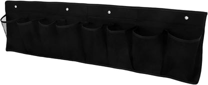 VICASKY 8-compartment Hanging Shoe Organizer for Bedside and Rv, Non-woven Fabric Mesh Storage Bag with Breathable Pockets, Space-saving Closet and Camper Shoe Storage Solution