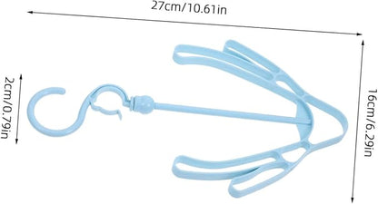 Hemobllo 2pcs Plastic Shoe Drying Rack Hanging Organizer Shoe Storage Clips Lightweight