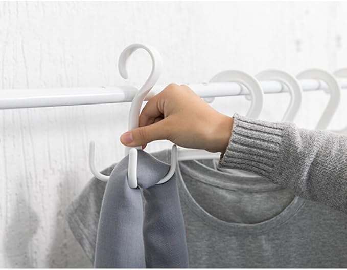 STOBAZA Multi-Function 3pcs Towel Hanger Rotating Hook -Mounted Shoe Rack Scarf Belt Organizer