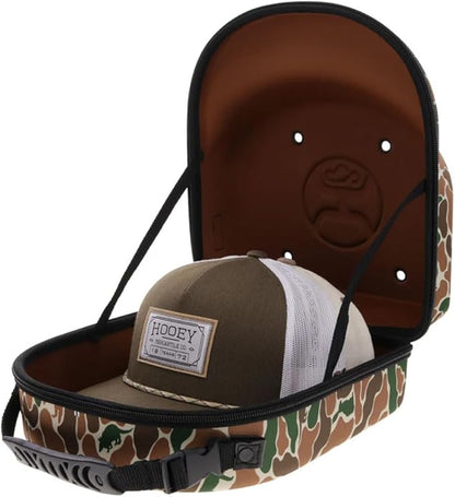 HOOEY Unisex Cap Carrier - Durable Hat Case for Travel & Storage (Critter Camo, X-Large)