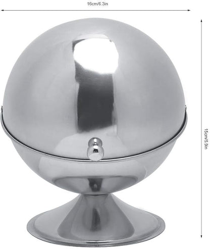 Fdit Stainless Steel Condiment Seasoning Jar Box with Swivel Cover Salt Sugar Container for Kitchen Cooking Tools
