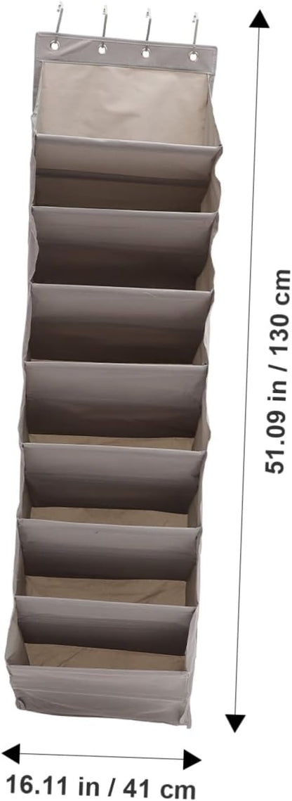 PRETYZOOM Door Back Hanging Storage Bag Over The Door Organizer Lightweight for Efficient Space Saving Home Organization for Shoes Miscellaneous Items