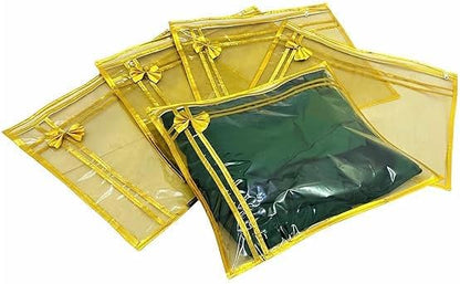 Saree/suit Packing 10 Piece Saree Cover/Saree Bag Organizer for Wardrobe Storage or Gifting Pack Of 1 (10 Pec.)