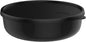 Mepal - Lumina Microwave Cookware - Food Storage Containers with Lid for Fridge, Freezer, Steamer & Microwave - Microwave Bowls with Lid - Storage Box - 2000 ml - Nordic Black