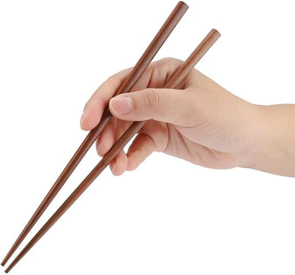 Chopsticks Storage Case, Portable Wooden Reusable Travel Case Flatware Storage Box for Stationery Chopsticks Toothbrush Straws