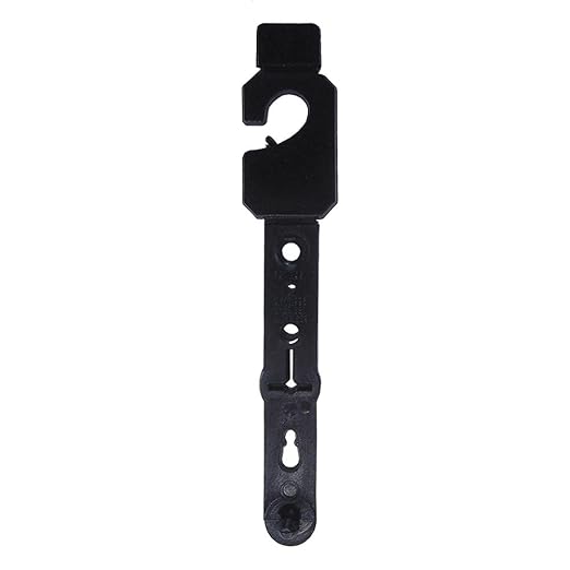 NAHANCO Black Belt Hanger, 500 Pieces