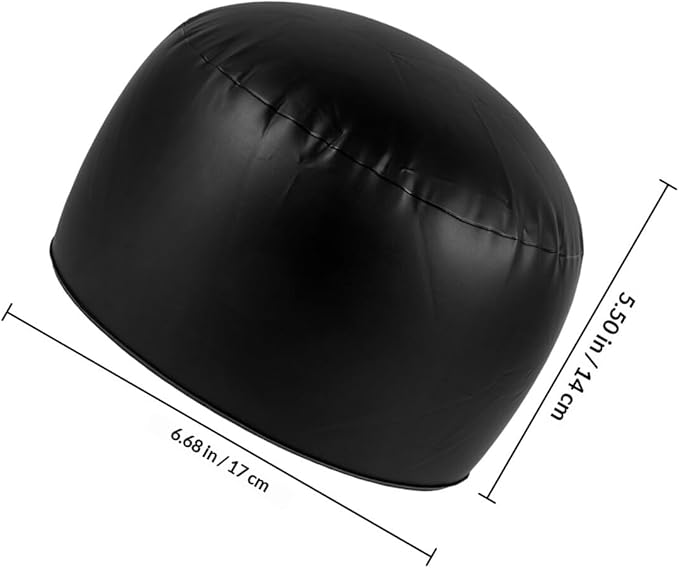 NUOBESTY Inflatable Hat Insert to Keep Shape Inflatable Hat Holder Black Caps Stands for Display Organizer Tabletop Cap Round Holder Rack and Shape Maintenance