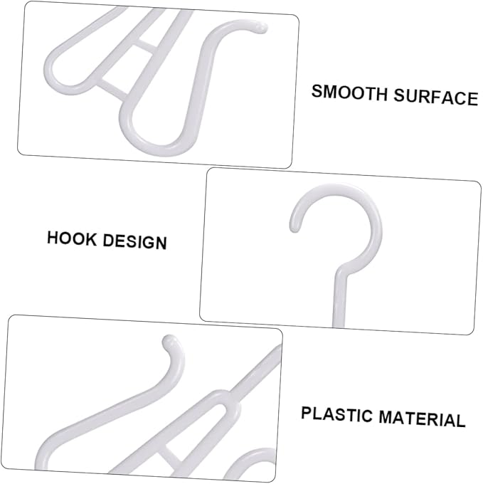 Homoyoyo 10Pcs Plastic Shoe Drying Hooks Multi Functional Shoes Hanging Organizer for Home Easy to Drain
