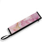 Portable Travel Tableware Box Pink Marble Flatware Storage Box Case Travel Utensils Cutlery Case with Bag for Fork Spoon Chopsticks