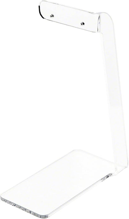 Plymor Clear Acrylic Signpost-style Pair Hanging Earring Display Stand, 2.375" W x 4" D x 6" H