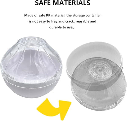 Onion Storage Containers Reusable Onion Keeper Onions Saver Keeper Fruit and Vegetable Storage Holder for Fridge