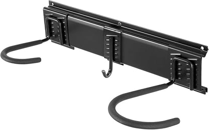 VEVOR Bike Storage Rack, 6 Bike Racks and 3 Helmets Hooks, Wall Mount Bike Storage Hanger, Home & Garage Organizer, Customizable for Various Bike Sizes, Adjustable Holder, Holds Up to 300 lbs, 48-inch